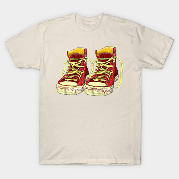 Muddy shoes 2.0 (red & yellow) by M[ ]